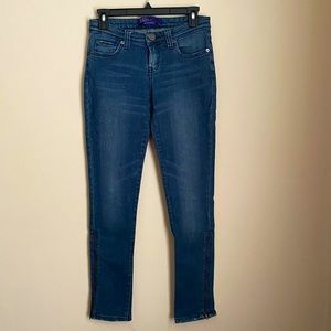 Miley Cyrus & Max Azria low rise zipper Jeans - Size 7